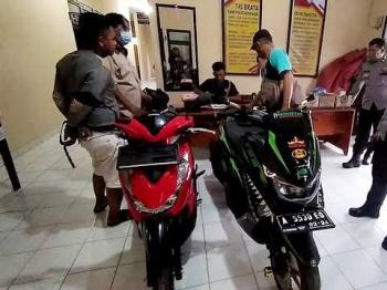 Polisi Grebek Lokasi Penadah Motor Bodong, Setahun Laku 30 Unit
